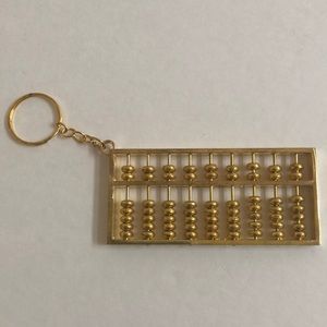 Chinese Abacus Keychain